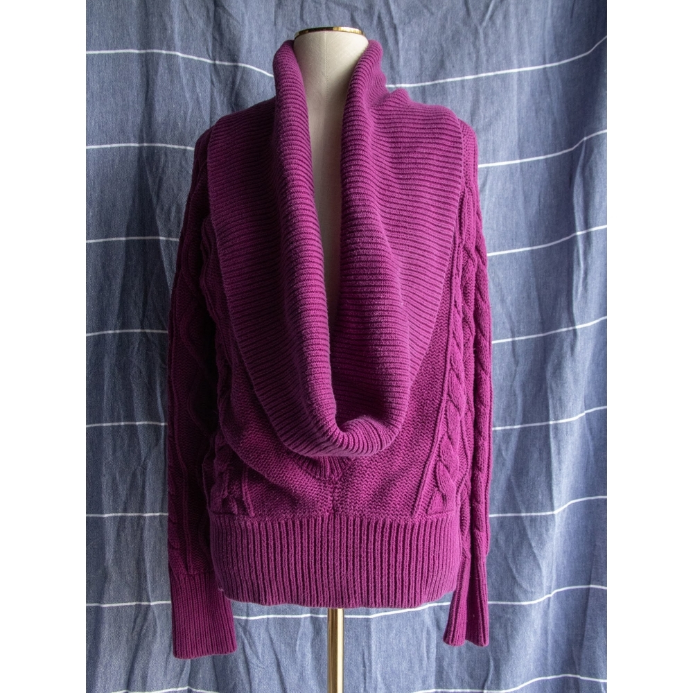 Moda International oversized cowlneck sweater